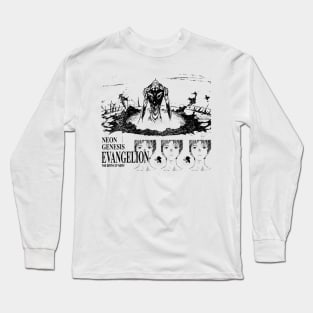 Neon Genesis Evangelion ''BIRTH OF NERV'' V2 Long Sleeve T-Shirt